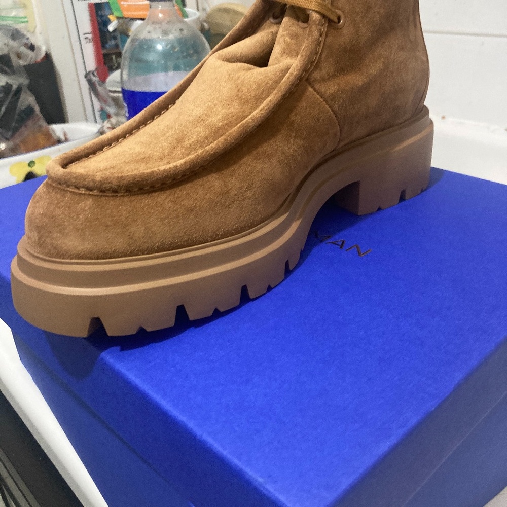 Stuart Weitzman Hudson shearling boots